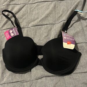 Hanes Women's Classic Black Bra